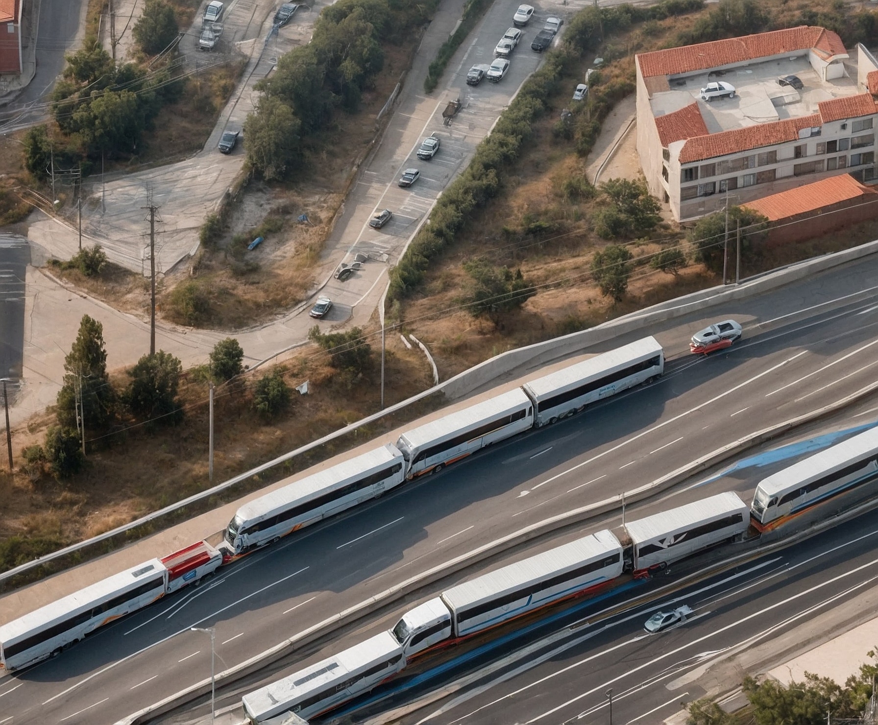 Transporte eficiente de carga pesada urbana.